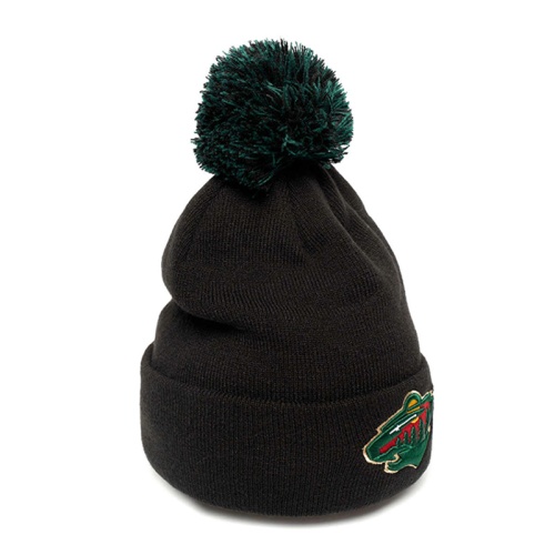 Шапка Minnesota Wild с помпоном фото 4 Шапка Minnesota Wild с помпоном фото 4